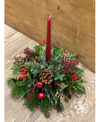 Christmas Simplicity centerpiece