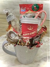 Christmas Snowflake Goodie Mug  