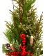 Christmas Spruce Tips Outdoor Planter * Styles May Vary*