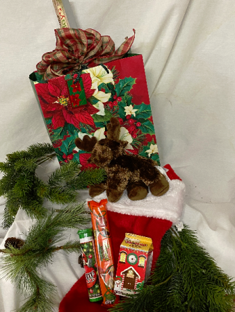Christmas Stocking in A Gift Bag! Gift