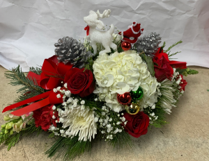 CHRISTMAS TABLE CENTERPIECES 002 CHRISTMAS