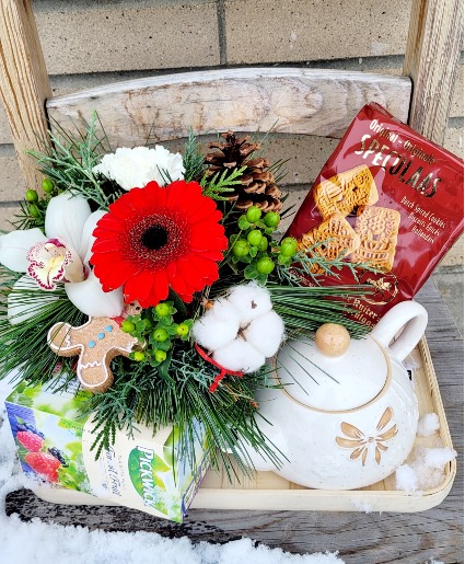 Christmas Cookies And Tea 