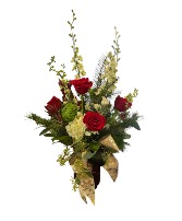 Christmas Tidings Floral Arrangement 