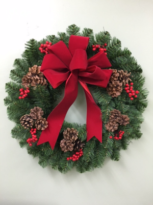 CHRISTMAS TRADITIONS BALSAM WREATH in Springfield, VT | WOODBURY FLORIST CHRISTMAS TRADITIONS BALSAM WREATH in Springfield, VT | WOODBURY FLORIST
