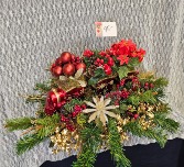 Christmas Train Silk Arrangement 