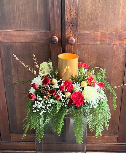 Christmas Tree  candle holder centerpiece Centerpieces