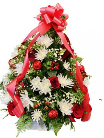 CHRISTMAS TREE FLORAL FANTASY (BOW) 
