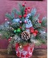 Christmas Tree Joy centerpiece