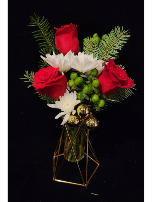 Christmas Vibes Bud vase