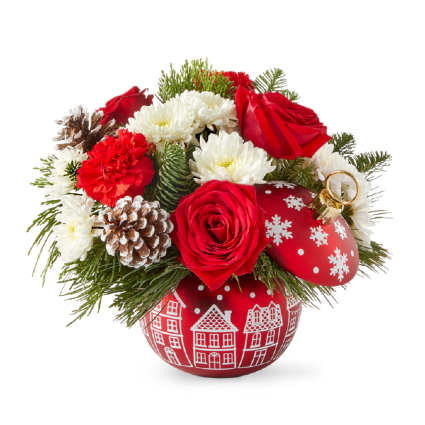 Christmas Village Bouquet