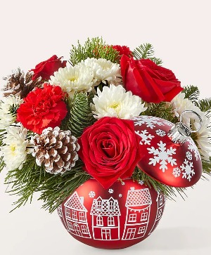 Christmas Village Ornament Christmas 