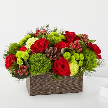 Christmas Joy Christmas arrangement #14-2025 in San Juan, PR | ELIKONIA FLOWERS