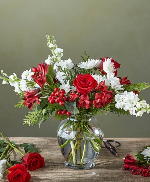 Christmas Wishes  Floral Arrangement