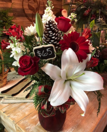 Christmas Wonderland Vase