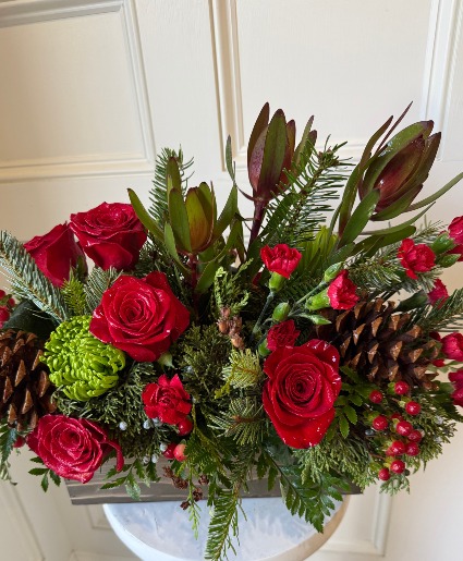 Christmas Woodland Centerpiece 