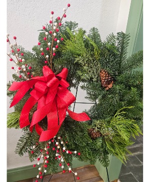Christmas Wreath  Door Hanger 