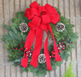 Christmas Wreath Fresh Floral Design