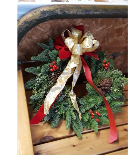 Christmas Wreath Mixed greens