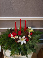 Christmas/Winter Centerpiece Lg 