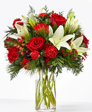 Chritsmas vibes blooms  in Gurnee, IL | Lesly Flower Gurnee