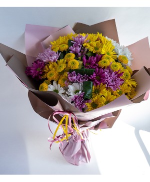 Chrysanthemum Medley bouquet 