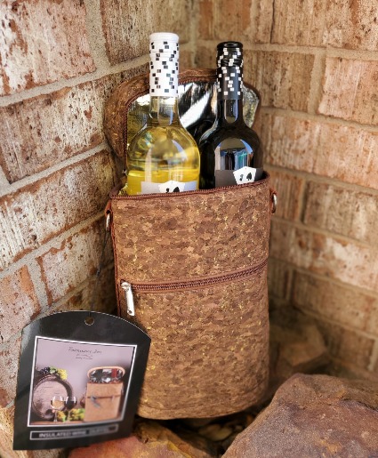 Chug-A-Lug Wine Duffle Basket Arrangement