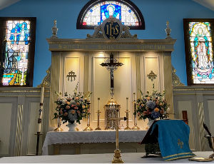 Church Altar Florals 