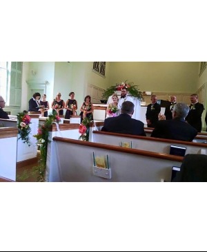 CHURCH FLOWERS WEDDING FLOWERS