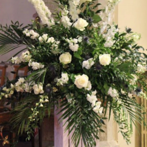 Church Flowers Whites & Creams  Ceremony Flowers