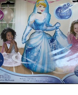 Cinderella airfilled airwalker airfilled airwalker perfect for any disney princess
