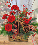 Cinnamon Basket Bouquet