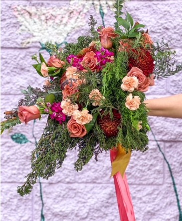 Cinnamon Girl Bridal Bouquet in Prescott, AZ | PRESCOTT FLOWER SHOP