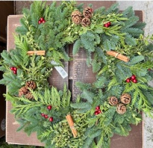 cinnamon stick wreath 