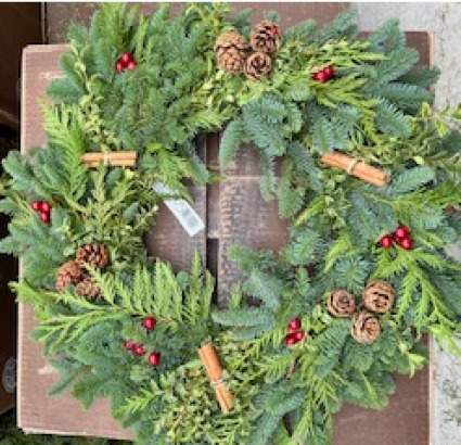 cinnamon stick wreath 