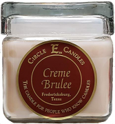Circle E Candle ~ Creme Brulee 