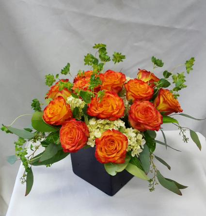 Circus Blue Fresh Floral Design