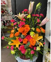 Citrus Celebration  Fresh Centerpiece 
