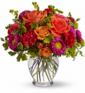 Citrus Impact Bouquet Vase