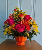 CITRUS LEMONADE FLOWER ARRANGEMENT