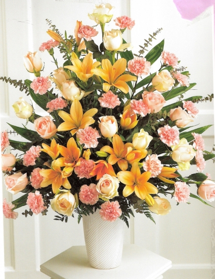 Citrus Sunset funeral arrangemnt
