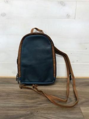 CL1602BL Leather Backpack