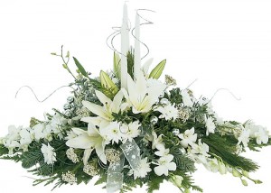 Class of Christmas Centerpiece by Enchanted Florist
