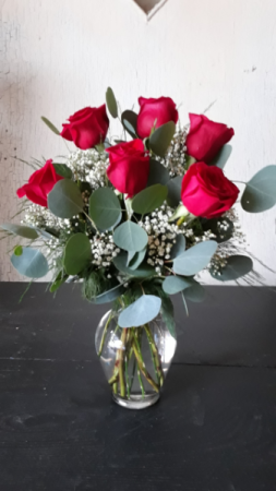 CLASSIC ROSES- 1/2 DOZEN