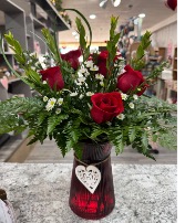 Classic 1/2 Dozen 6 red roses