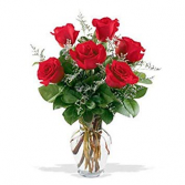 Classic 1/2 Dozen Roses Rose Arrangement