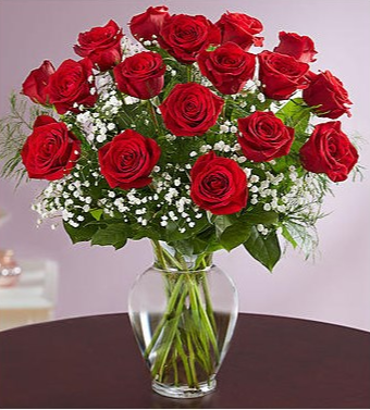 CLASSIC 18 RED ROSES Roses