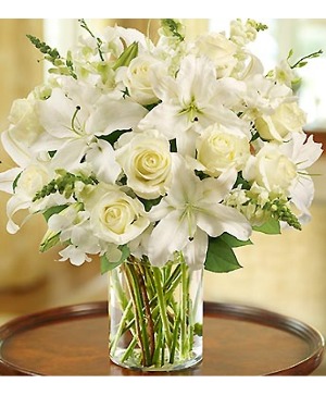 Classic All White Arrangement 