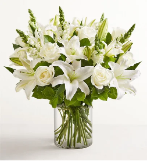 Classic All White Arrangement 