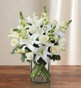 Classic All White Arrangement™ Vase Arrangement
