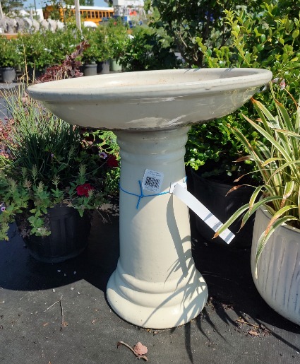 CLASSIC BEIGE BIRDBATH LIMITED SUPPLY